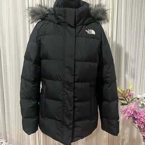North Face - Women’s zip off hood Size L